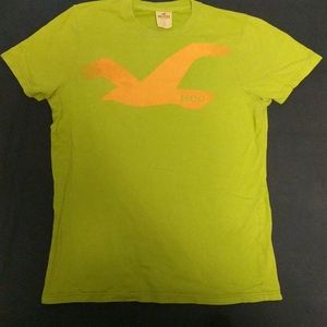Green Hollister Logo T-Shirt